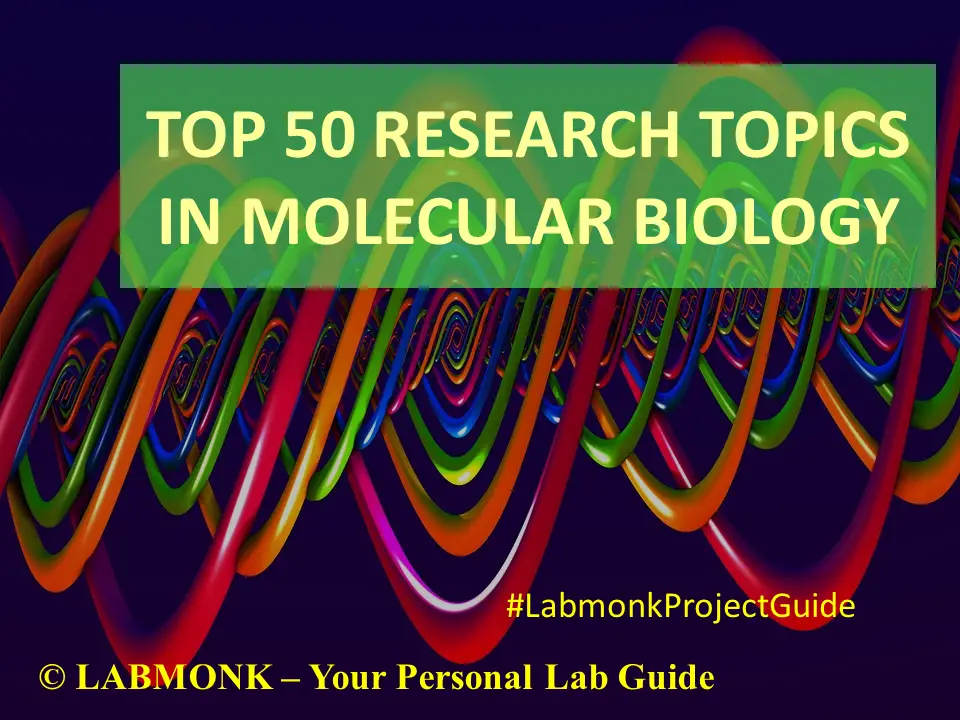 phd topics in molecular biology