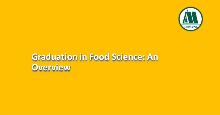 Graduation in Food Science: An Overview