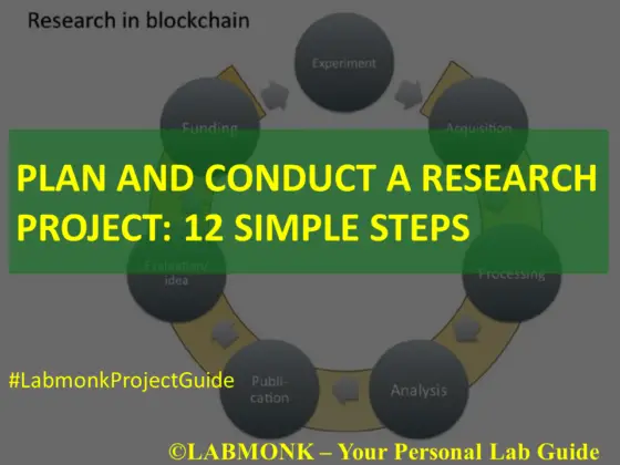 steps to conduct a research project using