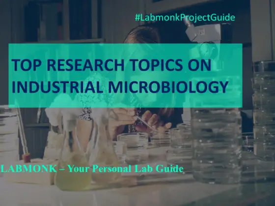 Top Research Topics on Industrial Microbiology