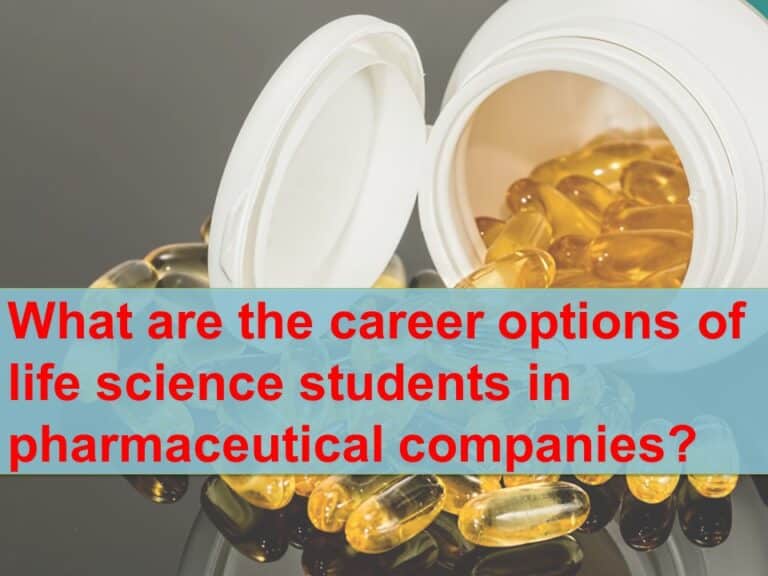life science jobs in pharmaceutical companies