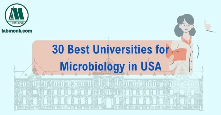 30 Best Universities for Microbiology in USA