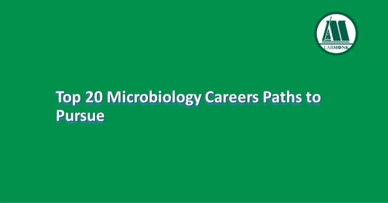 Top 20 Microbiology Careers Paths to Pursue