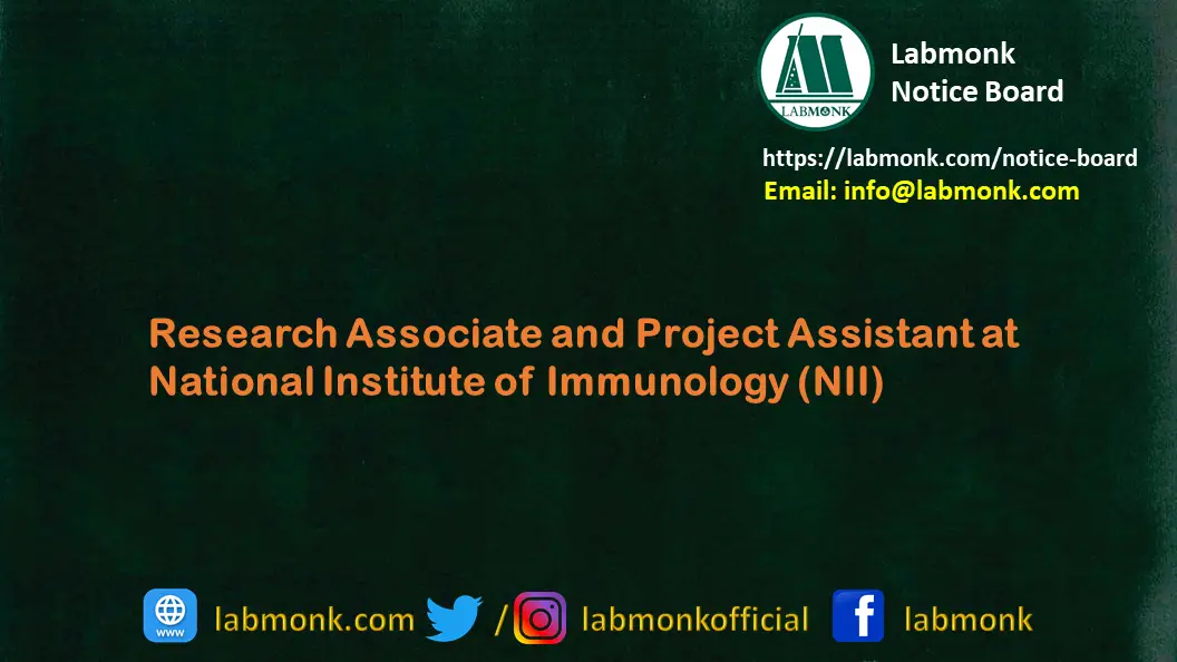 Immunology research assistant jobs uk