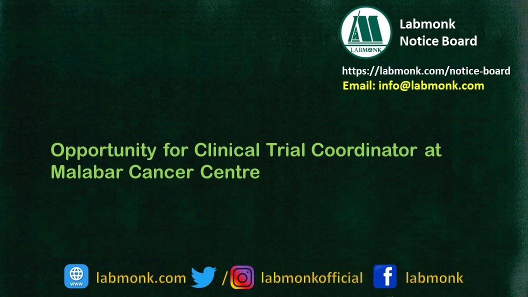 Opportunity for CTC at Malabar Cancer Centre 2022