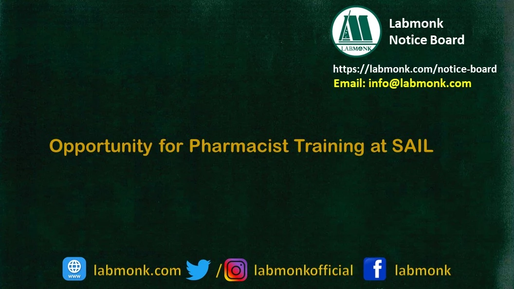 Opportunity for Pharmacist Training at SAIL 2022