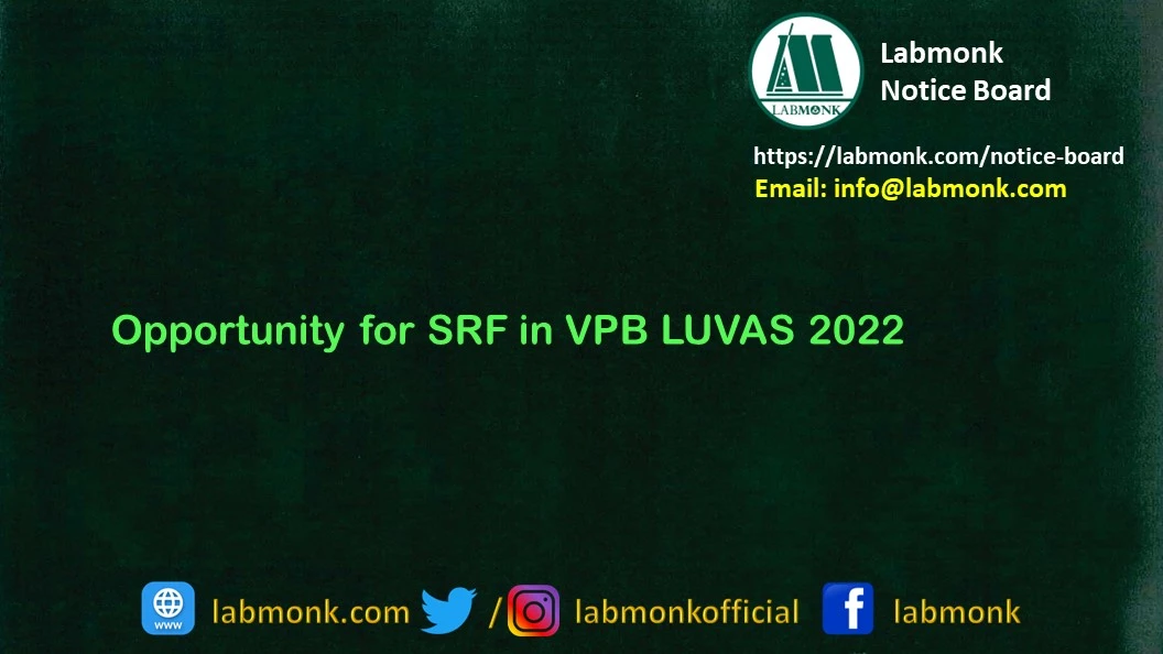 Opportunity for SRF in VPB LUVAS 2022