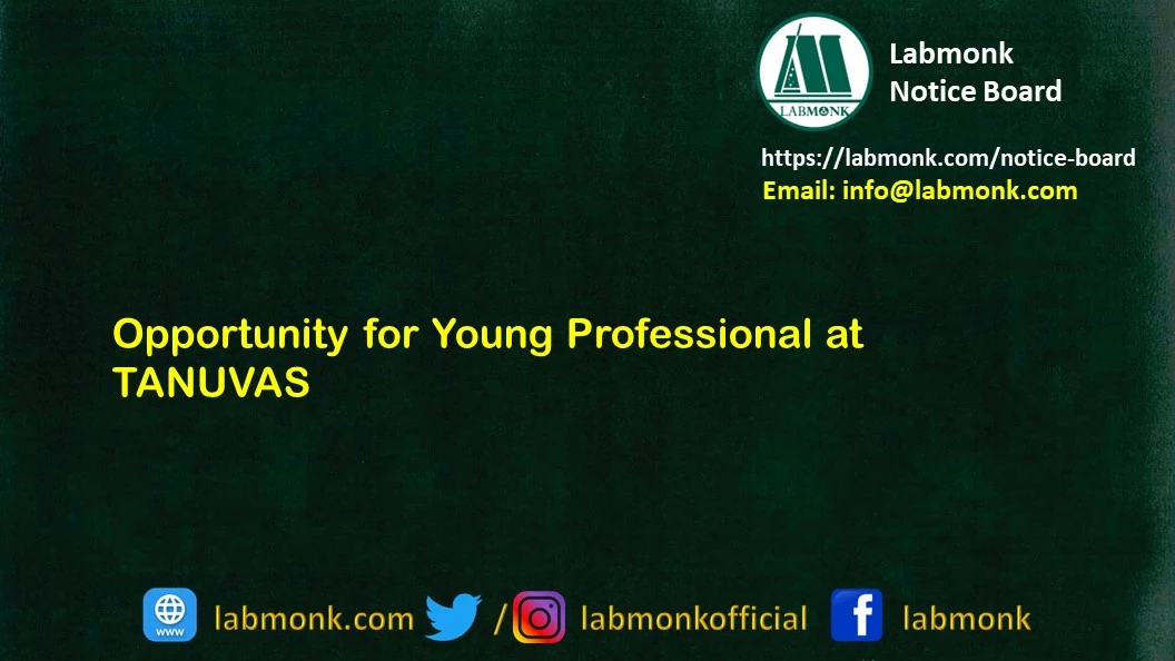 Opportunity for Young Professional at TANUVAS