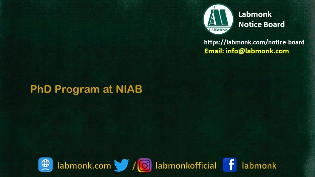 PhD Program at NIAB