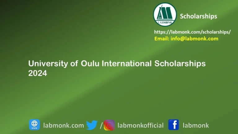 University of Oulu International Scholarships 2024