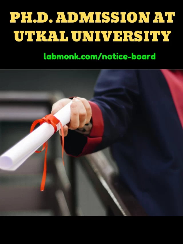 Ph.D. Admission at Utkal University