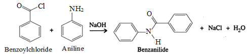 Synthesis of benzanilide from aniline